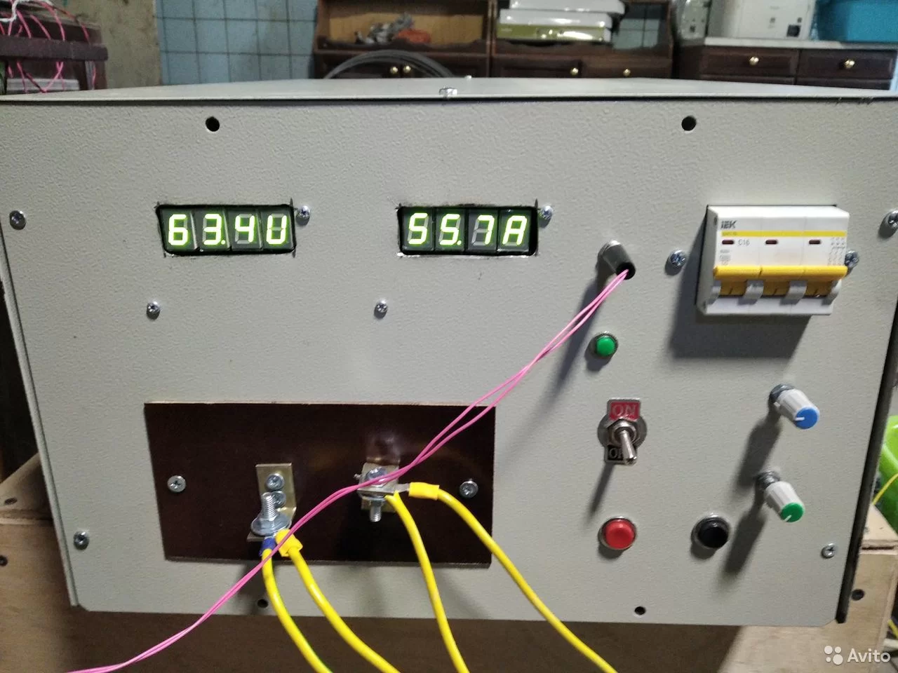 Блок питания для гальваники 100А 60В
