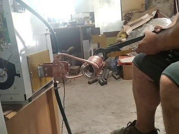 Индукционка испытания 25 кВт корпус 2