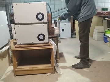 Индукционка нагрев 42 пруток 150 кВА ток 2000А частота 1 кГц
